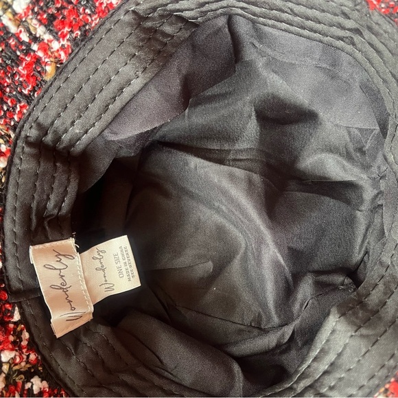 Wonderly Plaid Tweed Bucket Hat - Picture 5 of 5